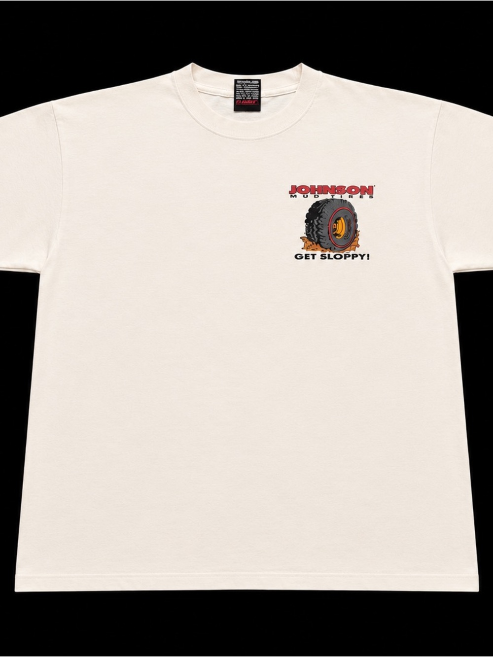 Vintage Big Johnson Mud Tires Tee • USA Oneita • Large